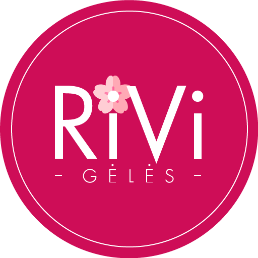 RiVi Gėlės Logo